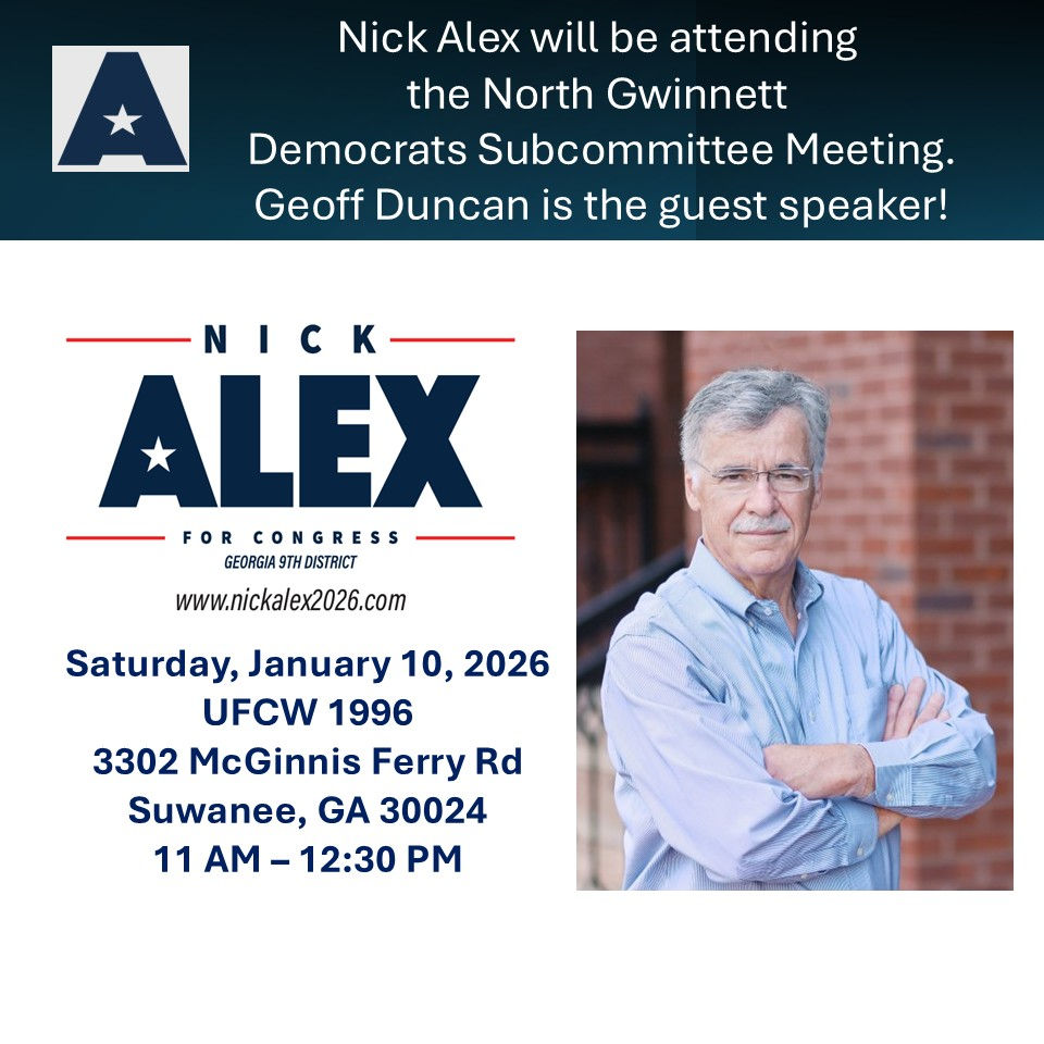 North Gwinnett Democrats Meeting