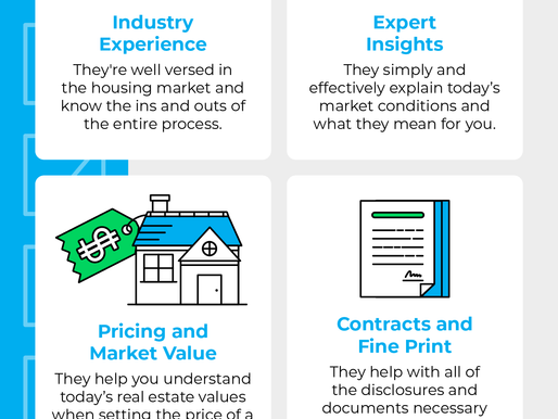 Key Reasons To Use a Real Estate Agent When You Sell [INFOGRAPHIC]