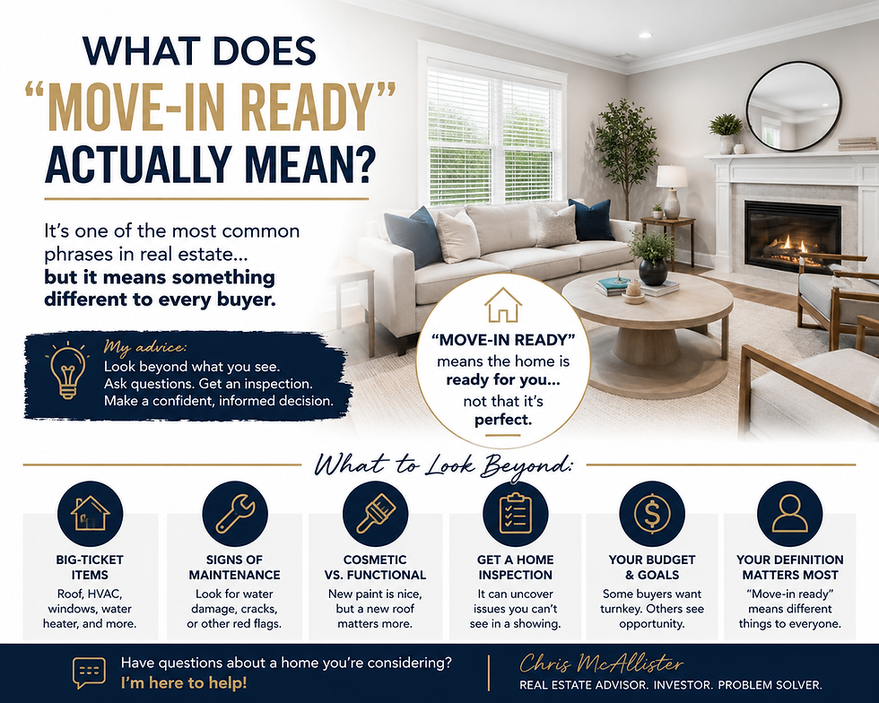 What Does "Move-In Ready" Actually Mean?