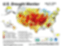 US drought monitor map