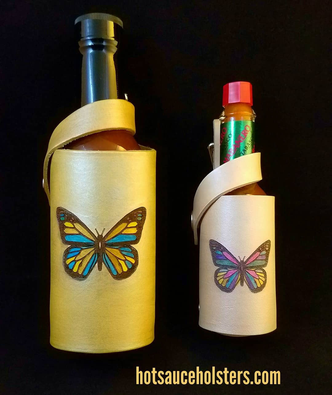 Leather Stamped Holster