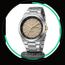 poshi — Day-Date — Beige Grid Dial