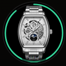 Cherx — Tonneau Filigree — Moon Phase
