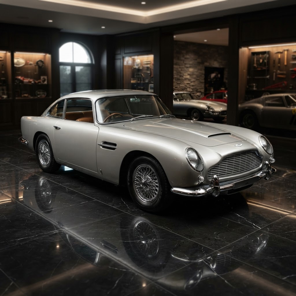 Vintage Aston Martin DB5 — Concours Restoration