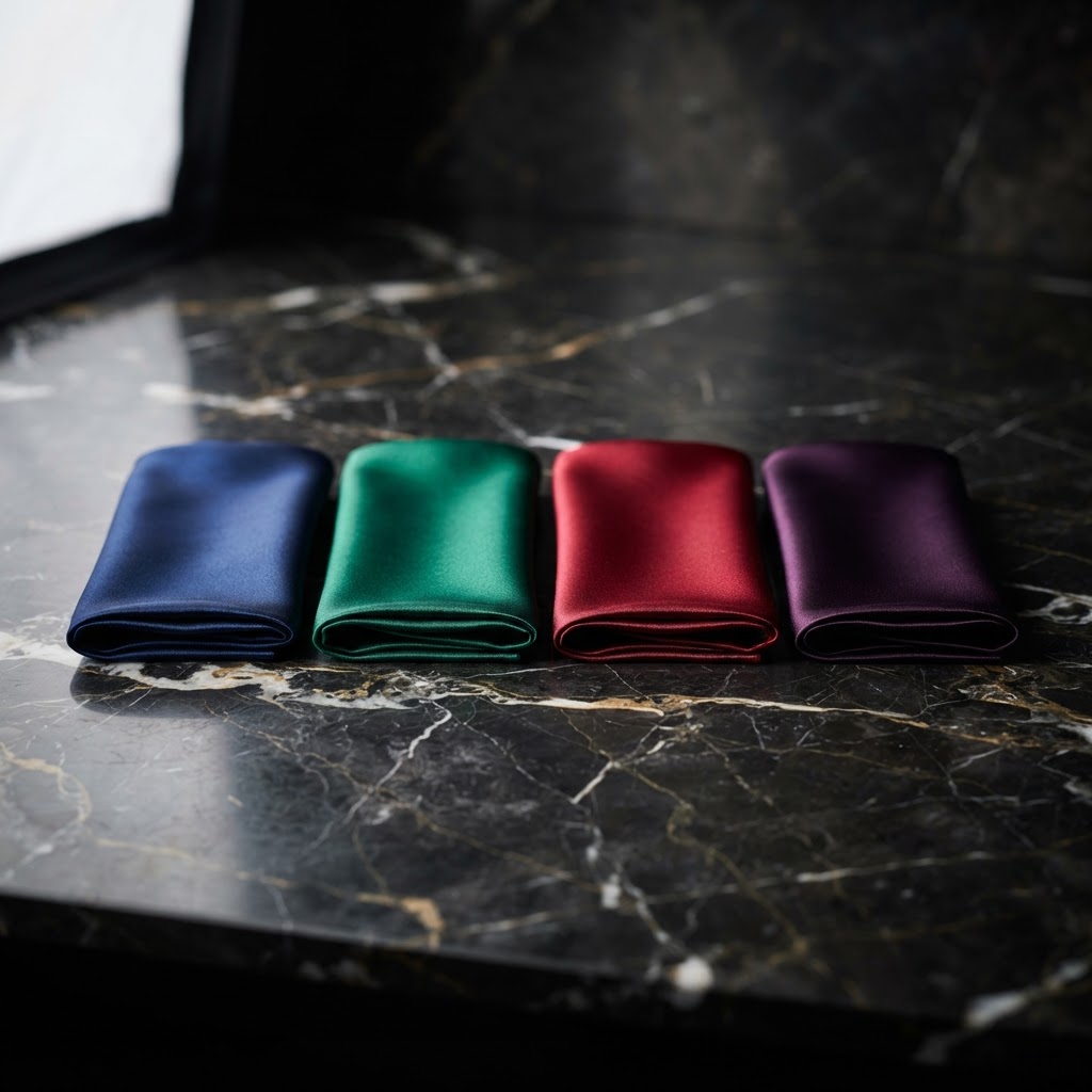 Silk Pocket Square Set