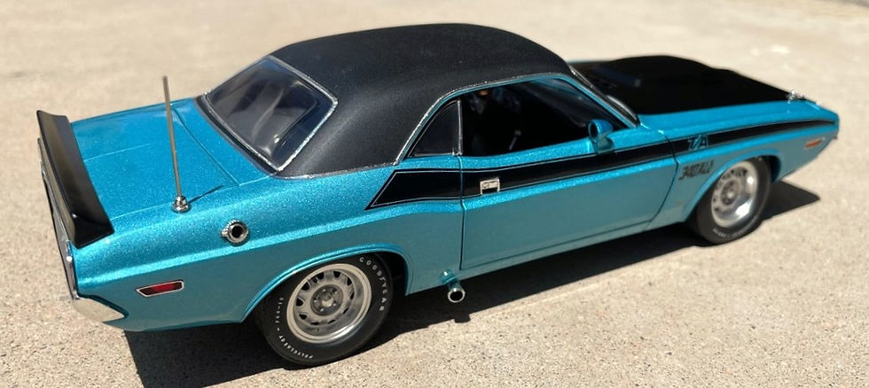 Thumbnail: YCID #24, 1970 Dodge Challenger  T/A, Turquoise Poly