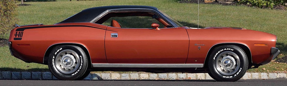 Thumbnail: YCID#38, 1970 Cuda, 440-6 pack, Deep Burnt Orange