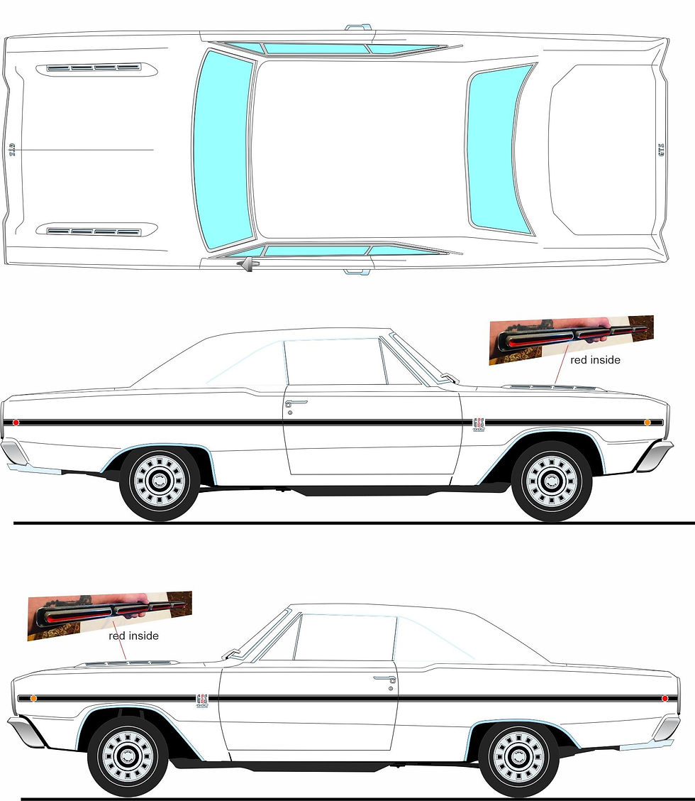 Thumbnail: YCID#38, 1968 Dodge Dart 440 GSS, 1 of just 68 made!