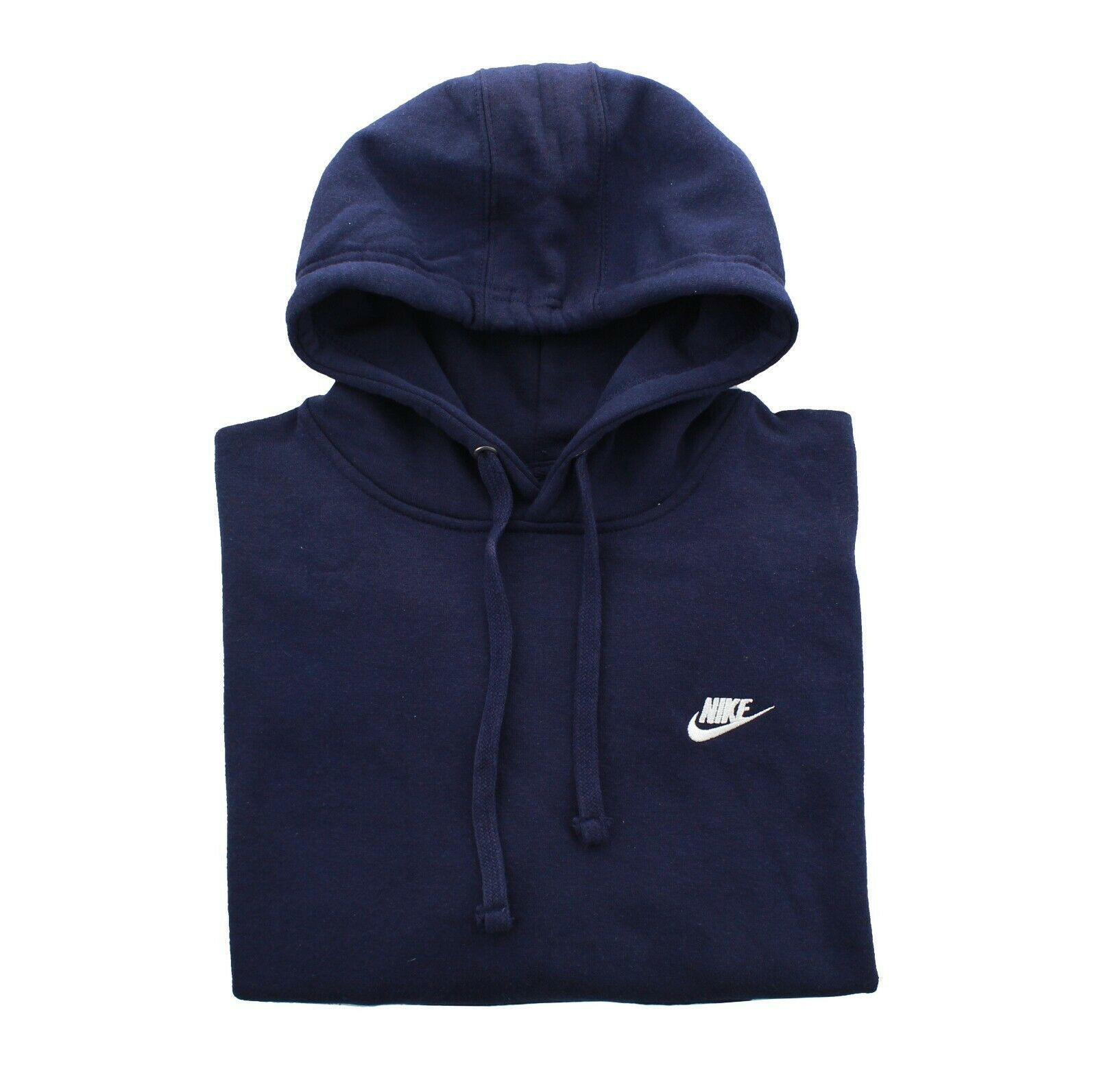 Nike Men's Long Sleeve Fleece Pullover Hoodie Grey Size Large Style 804346