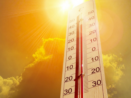 Riding out the heatwave....