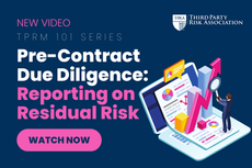 TPRM 101: Reporting on Residual Risk