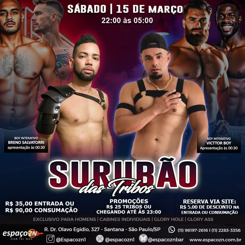 SURUBADA DAS TRIBOS no ESPZN