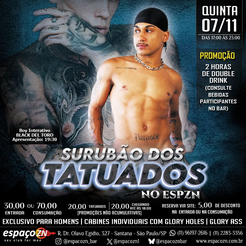 SURUBÃO DOS TATUADOS do ESPZN