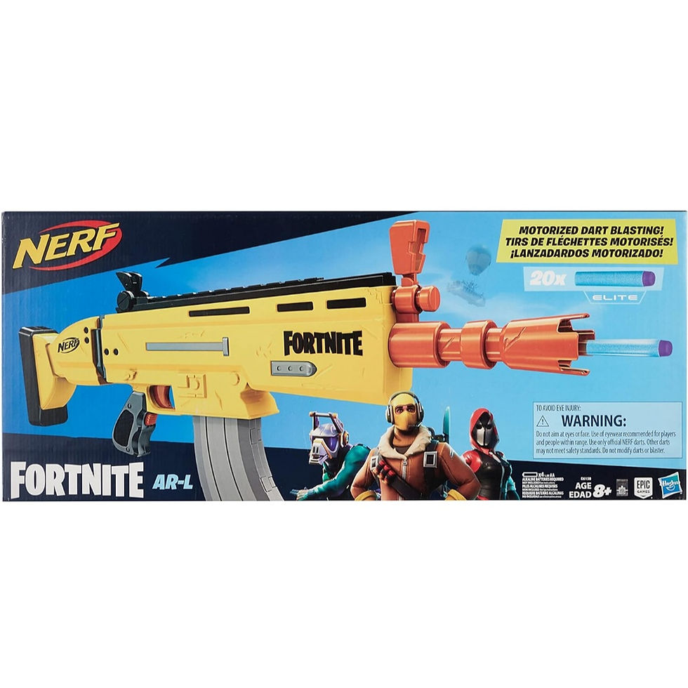 Thumbnail: Fortnite AR-L Nerf Elite Dart Blaster