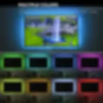 Thumbnail: Merkury Innovations Sound Reactive TV Backlight RGB LightinG