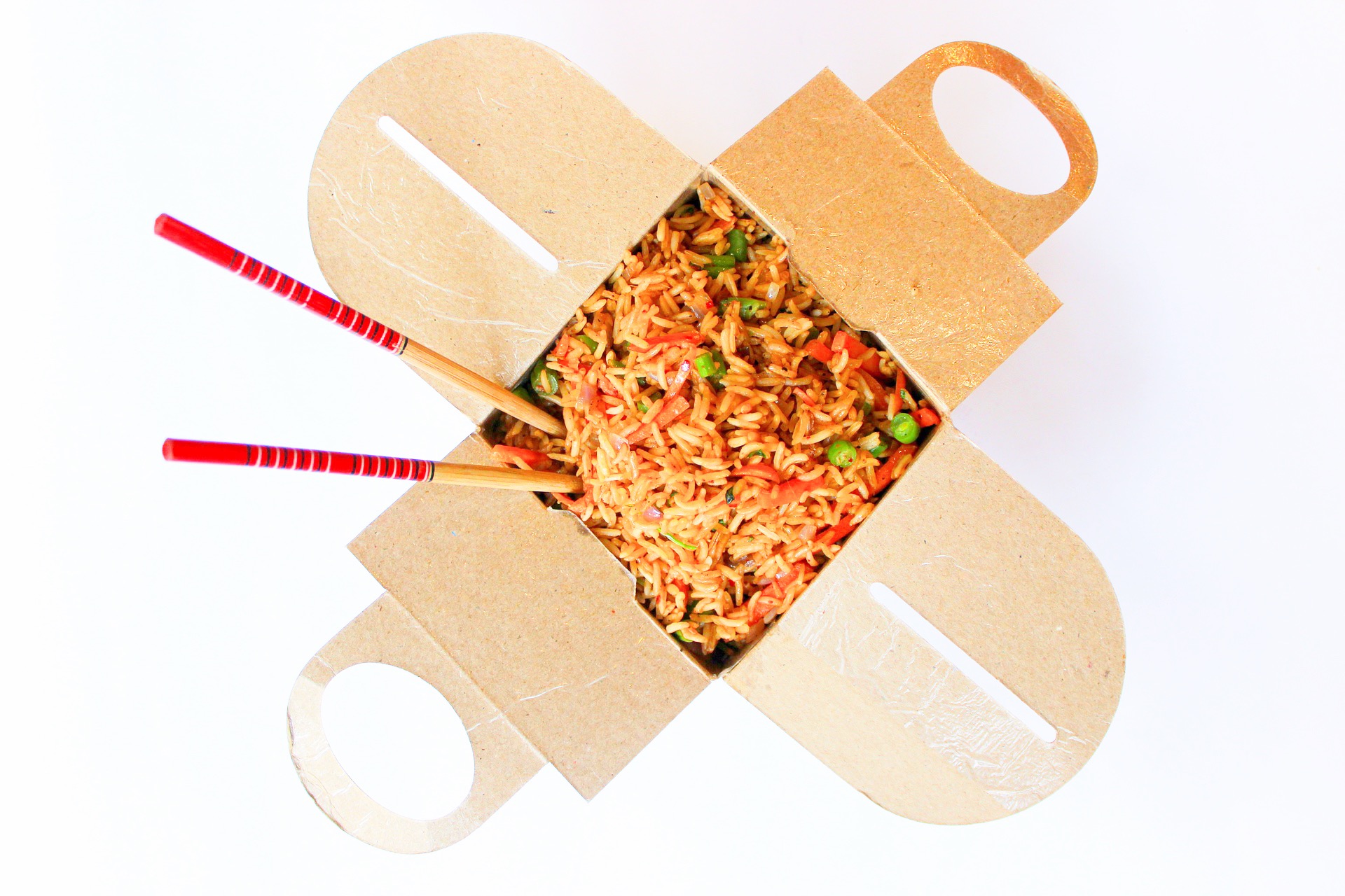 Arranged Food and Objects