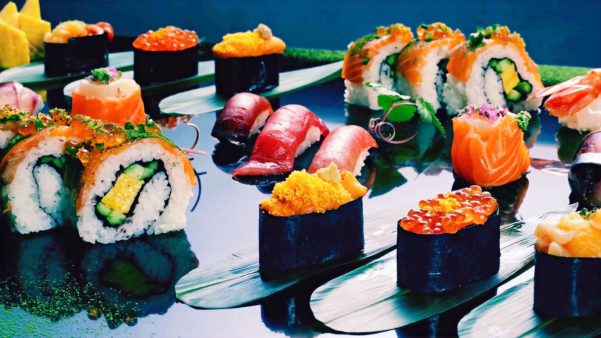 Arranged Food and Objects