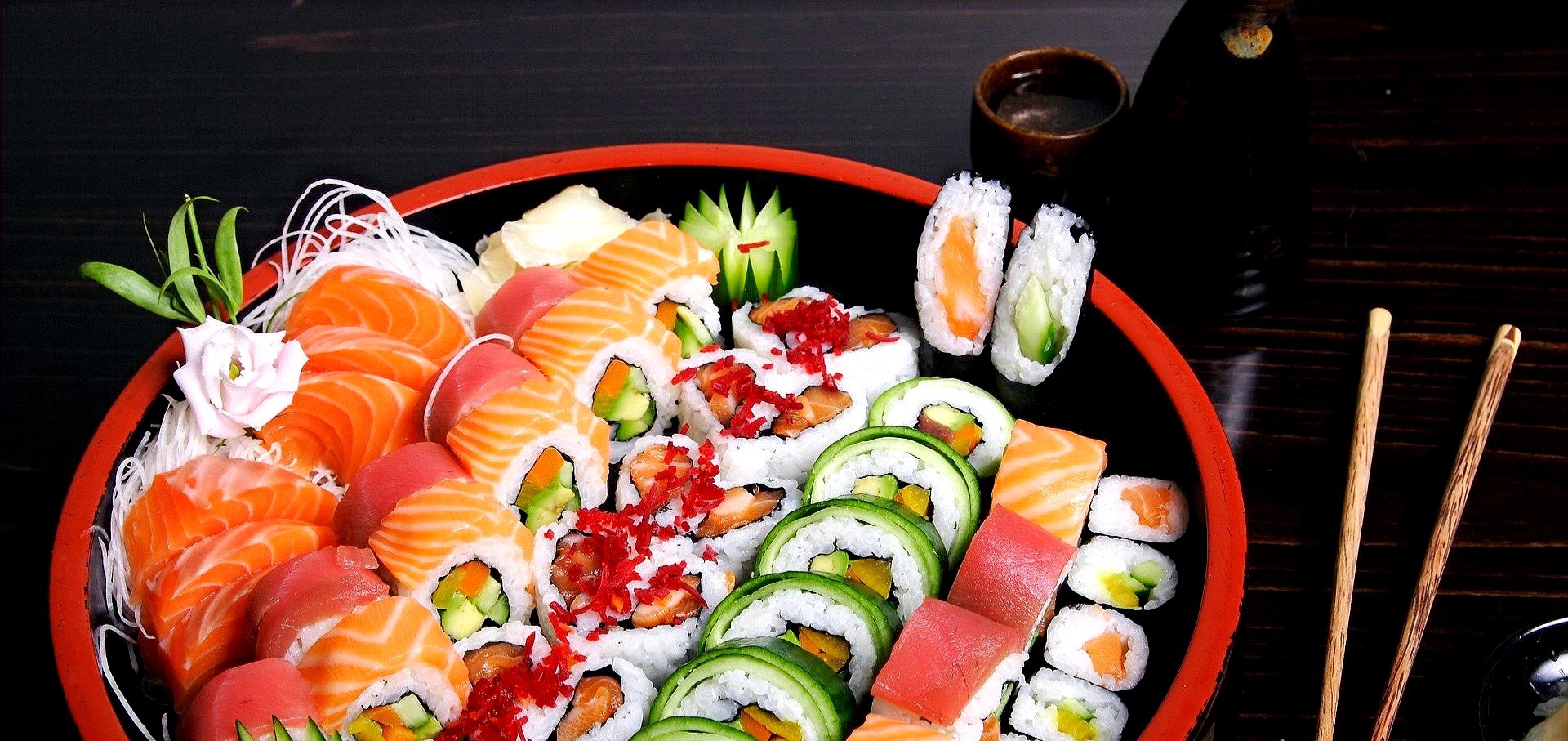 Arranged Food and Objects