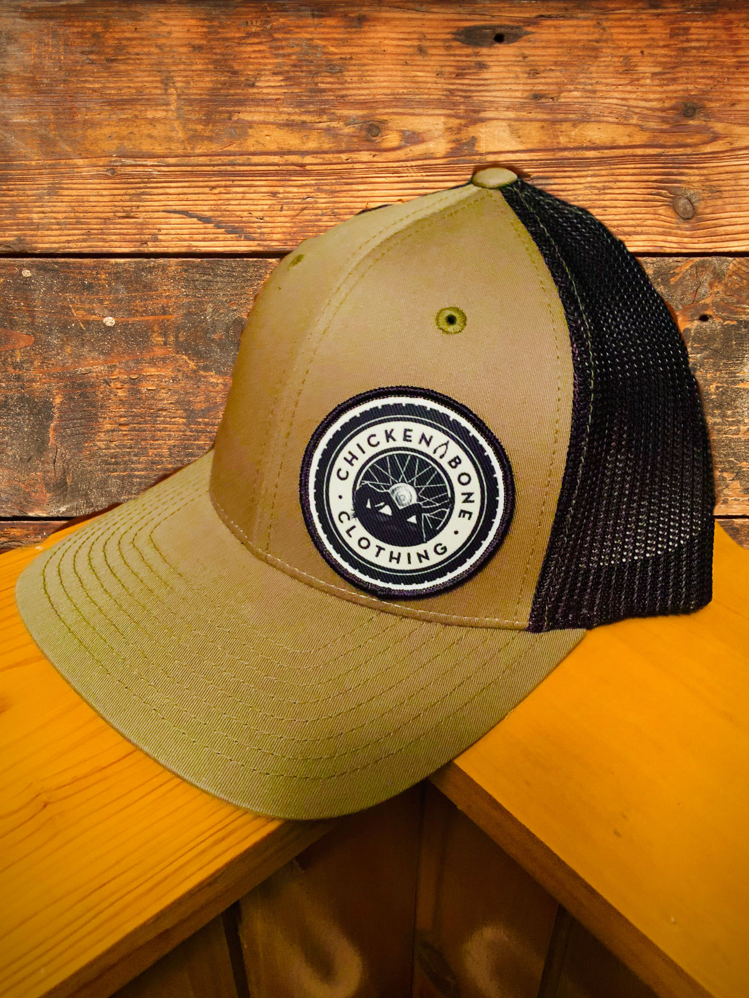 CB Logo Trucker Cap Green/Black