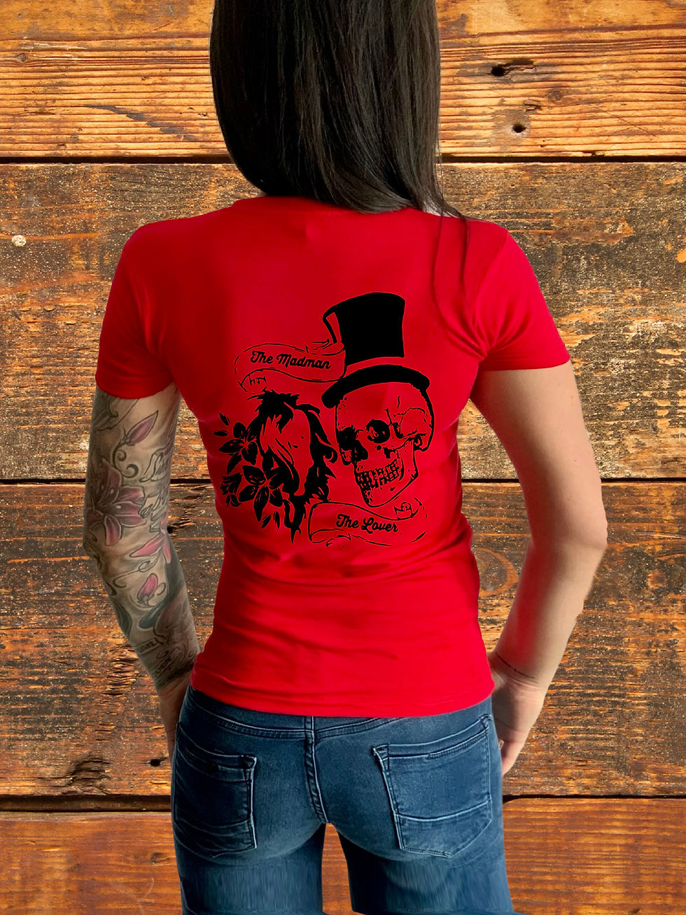 Thumbnail: The Madman & The Lover - Womens Tshirt