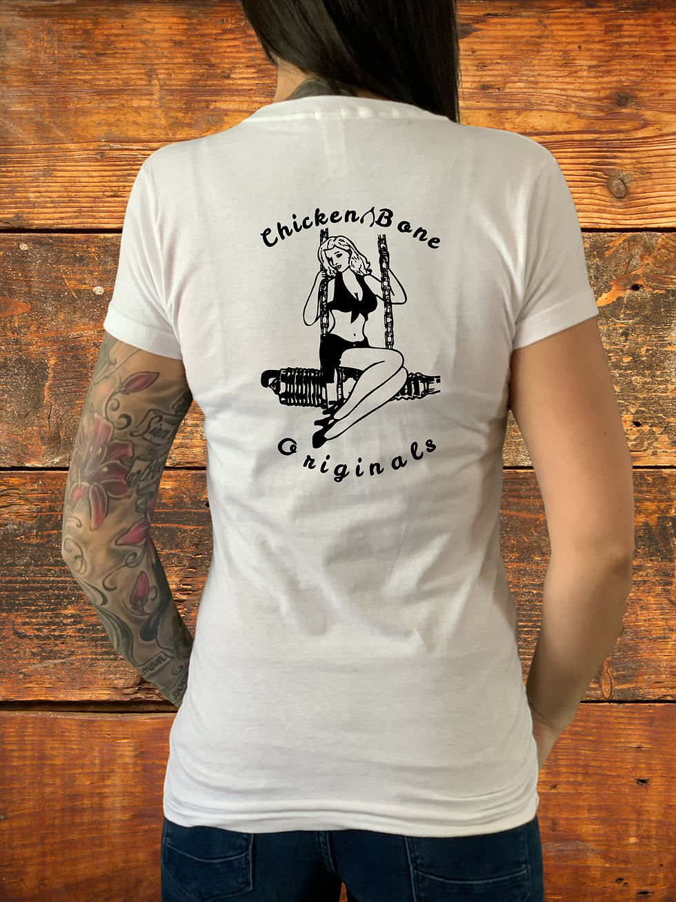 Miniature : Add Some Spark - Tshirt Femme Encre Noire