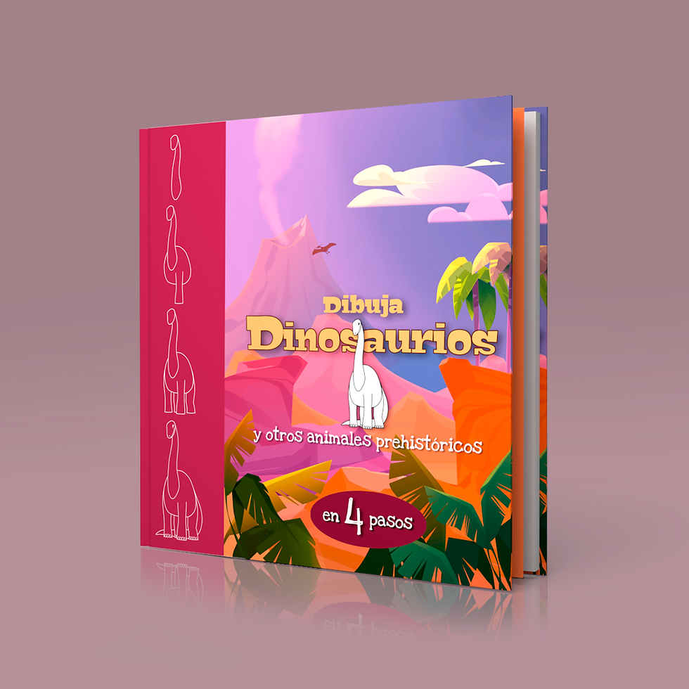Miniatura: DIBUJA DINOSAURIOS y otros animales prehistóricos