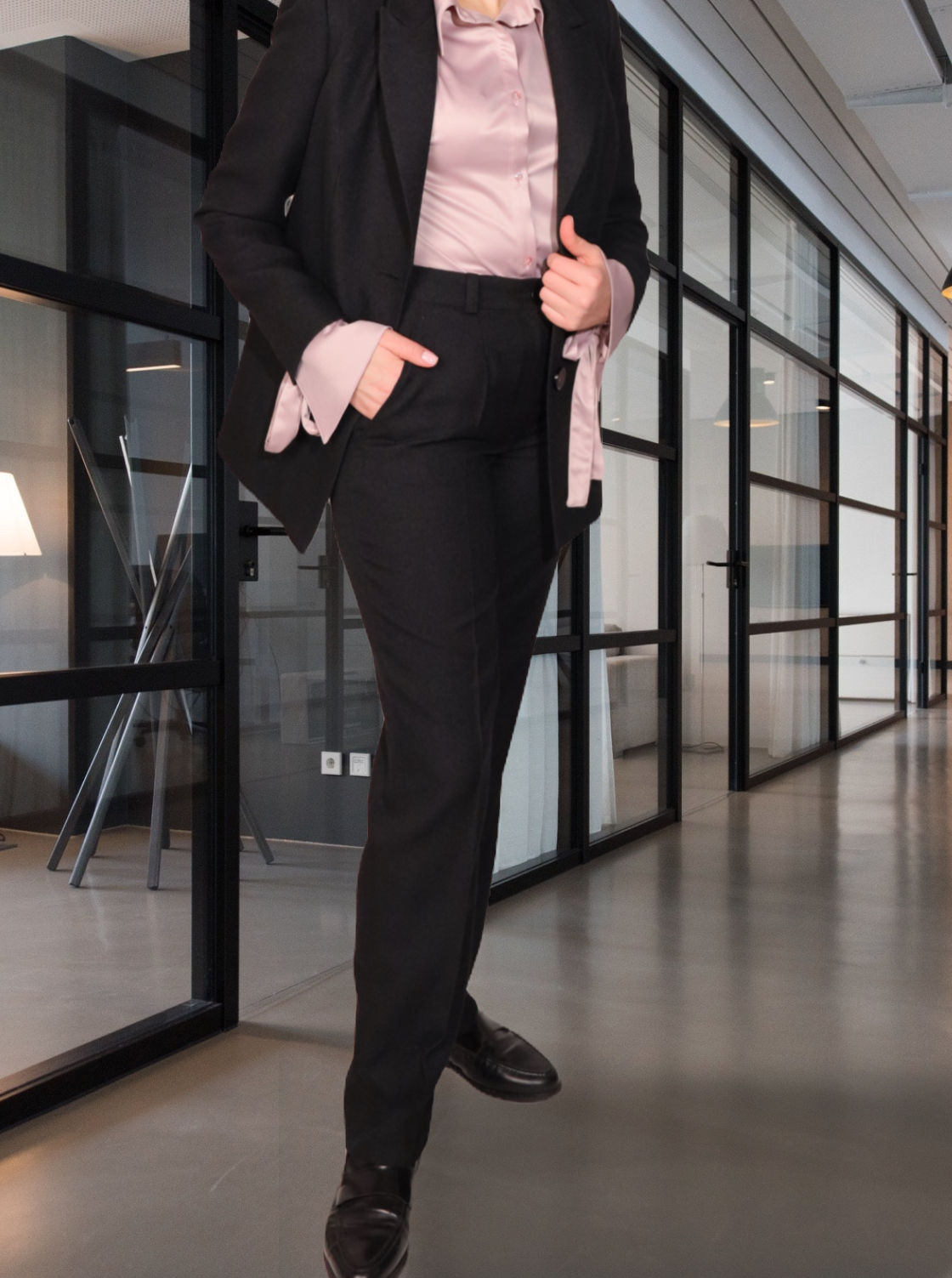 Штани класичні чорні