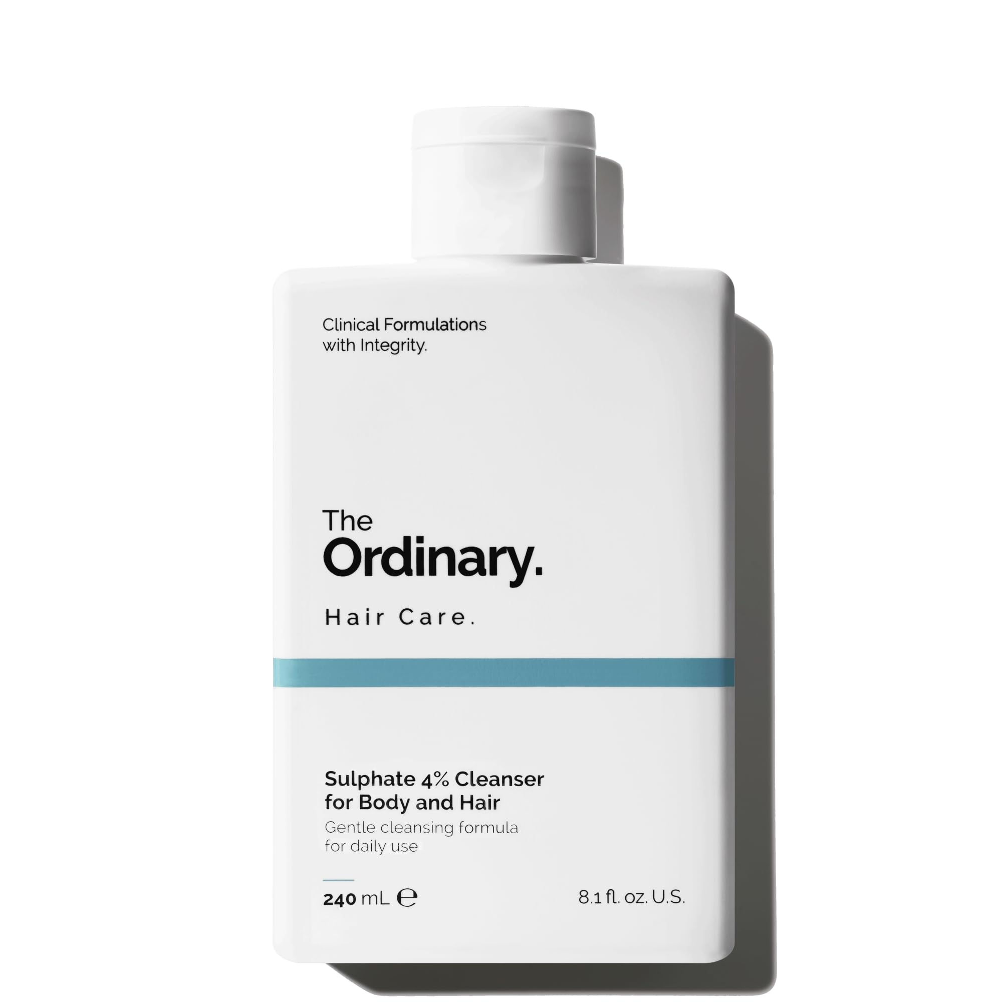 The Ordinary Sulphate 4% Cleanser for Body and Hair — Gentle Daily Cleansing for