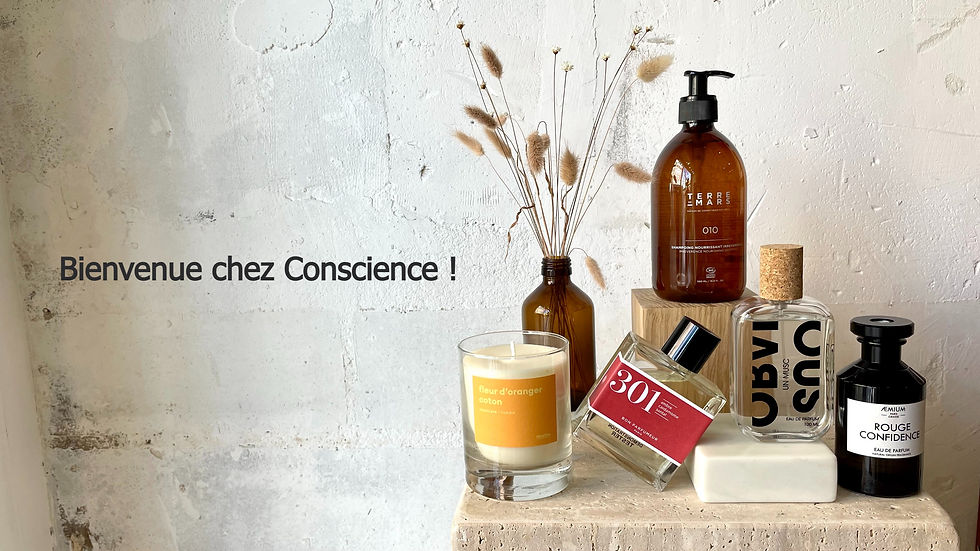 Page d'accueil Conscience Parfums
