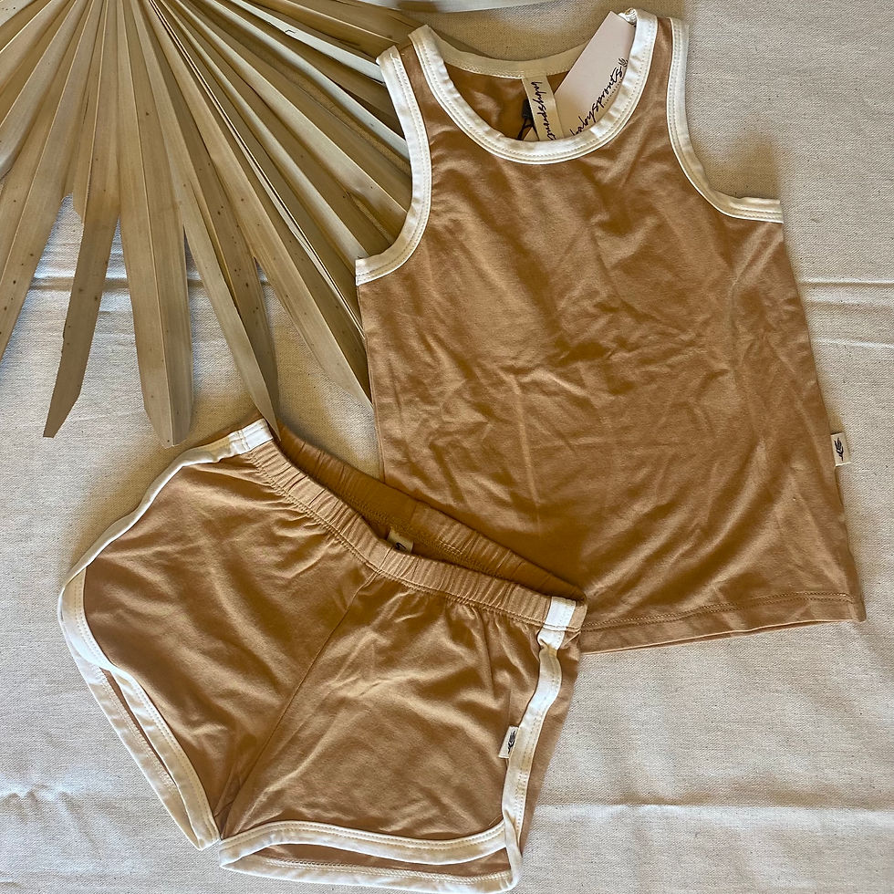 Track suit-camel