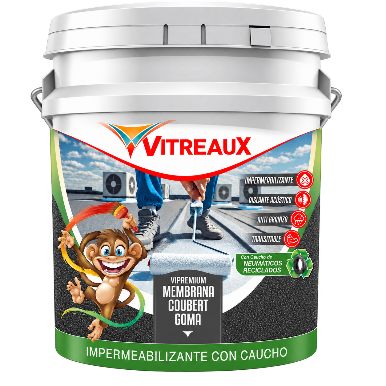 Vimpermeable Coubert Goma, envase original