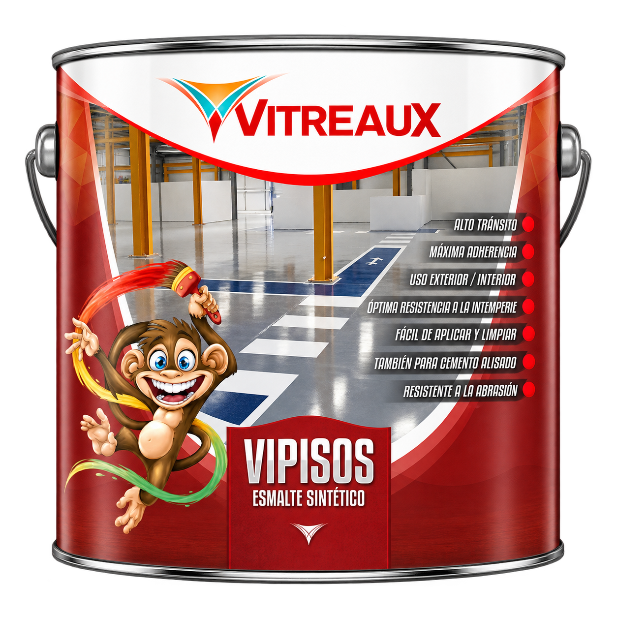 Vipisos Esmalte Sintético, envase original