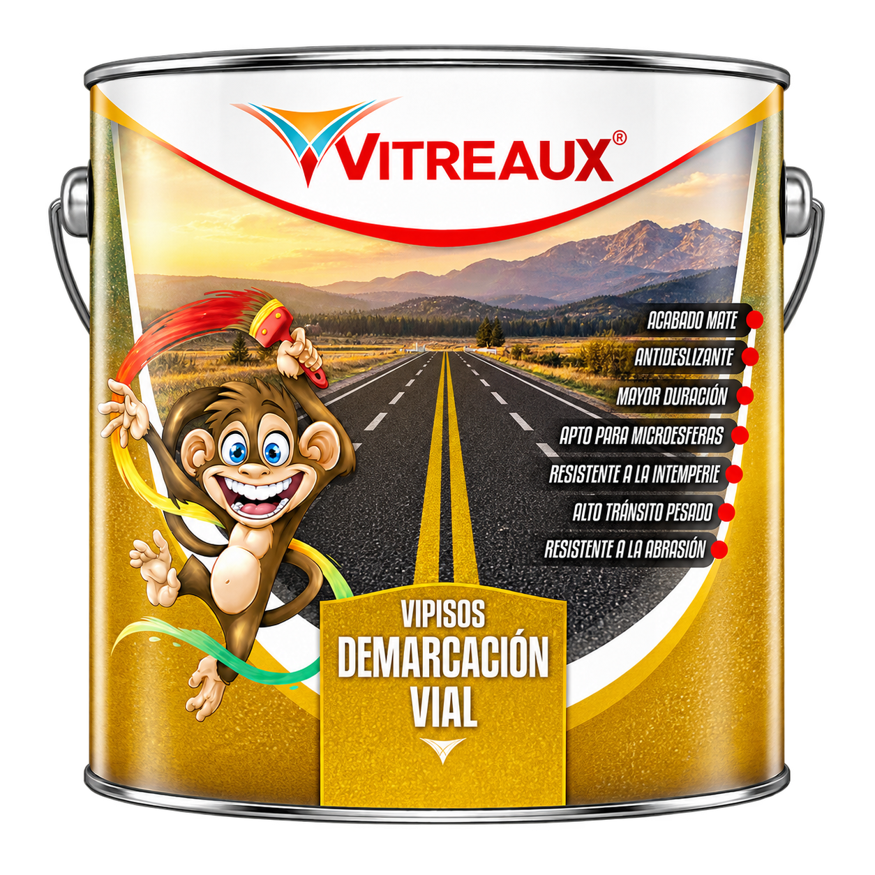 Vipisos Demarcación Vial, envase original