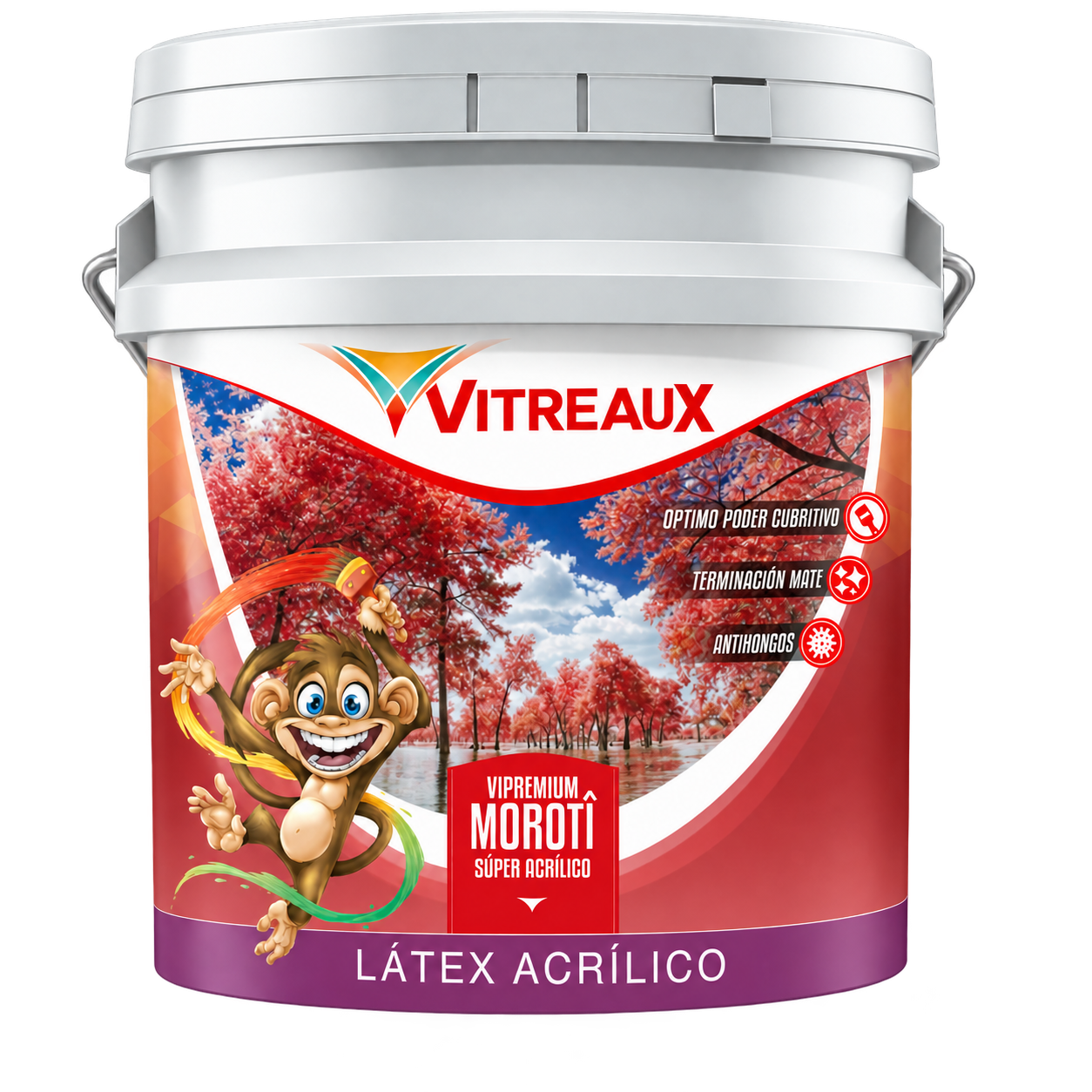Vipremium Moroti Súper Acrílico, envase original