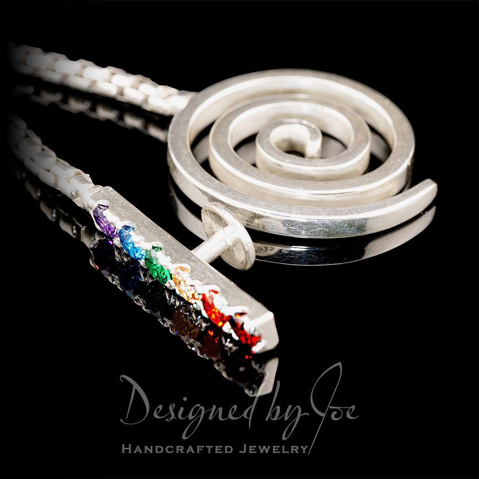 Thumbnail: Pride Spiral Pendant