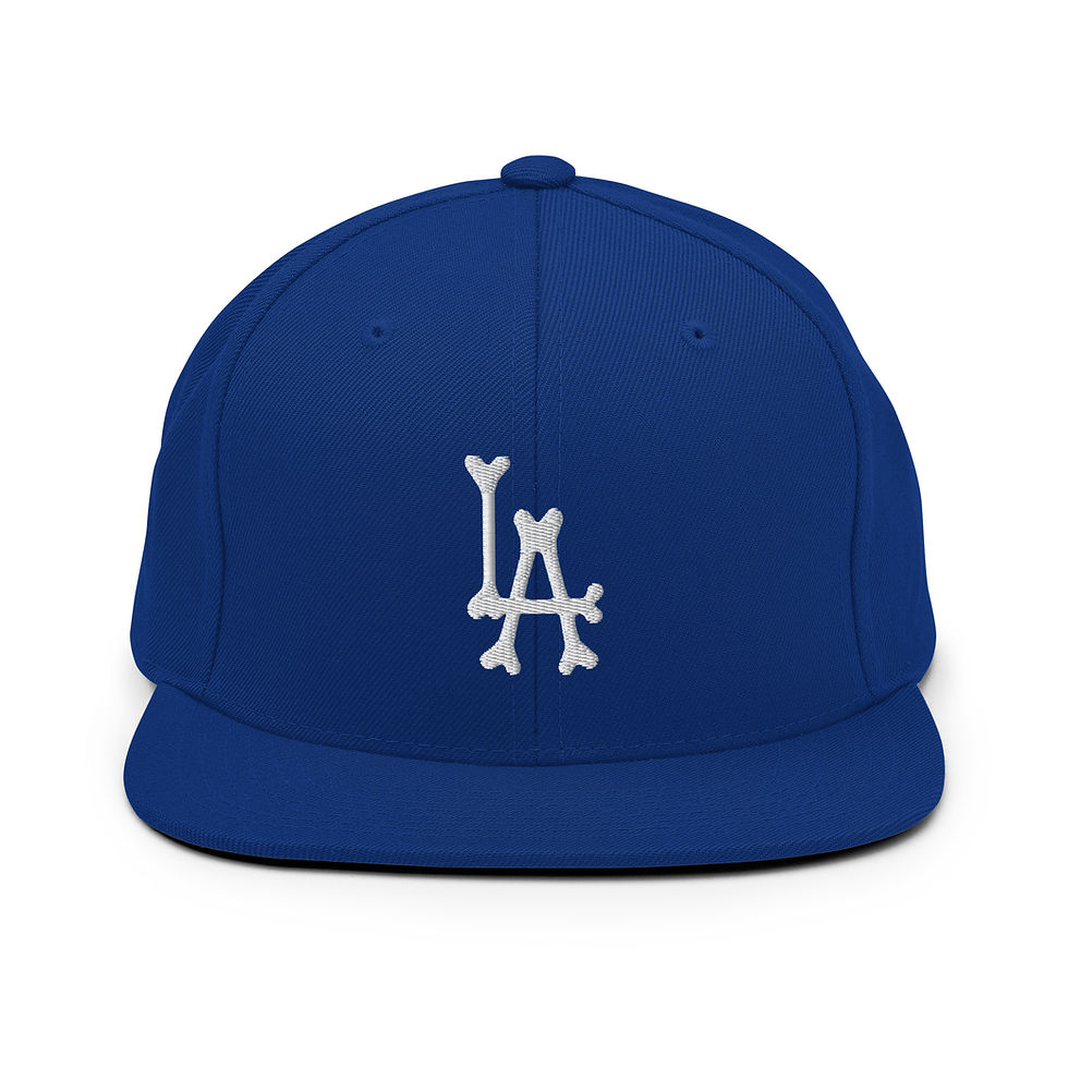 Thumbnail: LA Bones Snapback Hat