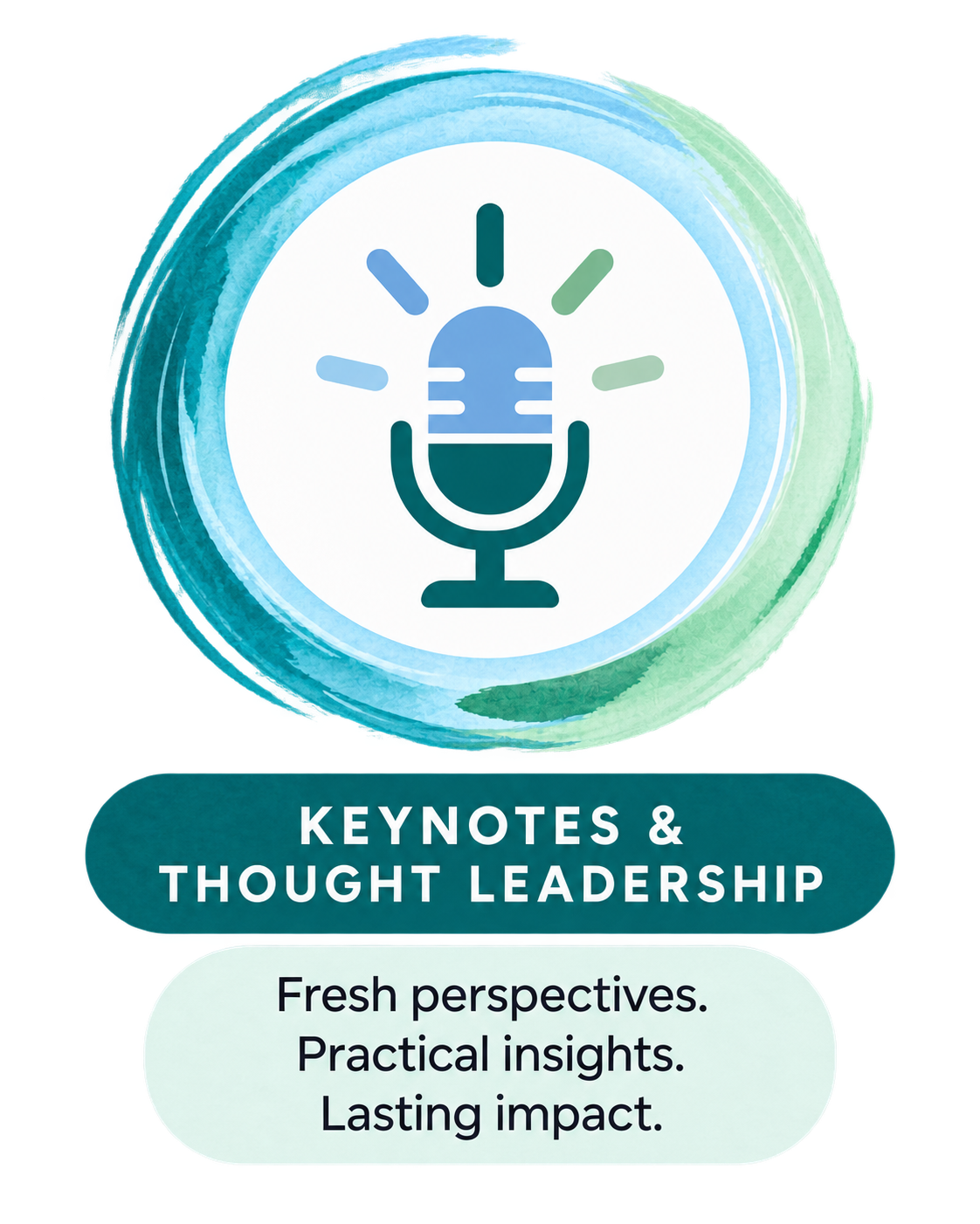 Keynotes and Thought Leadership: Fresh perspectives. Practical insights. Lasting impact.