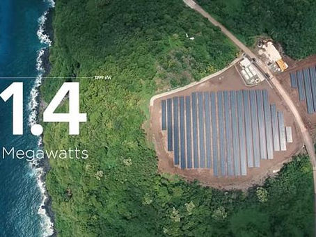 Ésta Isla del Pacífico funciona al 100% con Energía Solar por TESLA