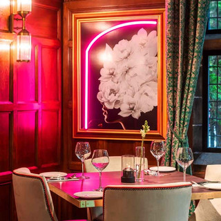 The Pine Marten bespoke neon