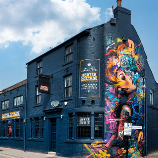 Bespoke Graffiti on Porter Cottage, Sheffield