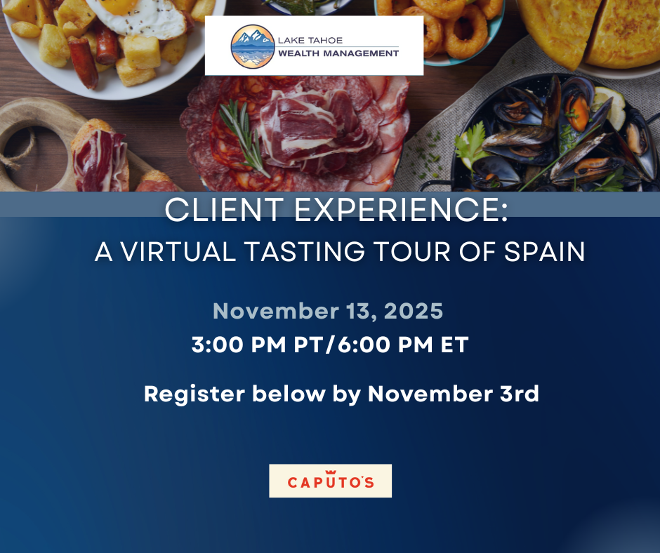 Upcoming Client Experience: A Virtual Tasting Tour of Spain