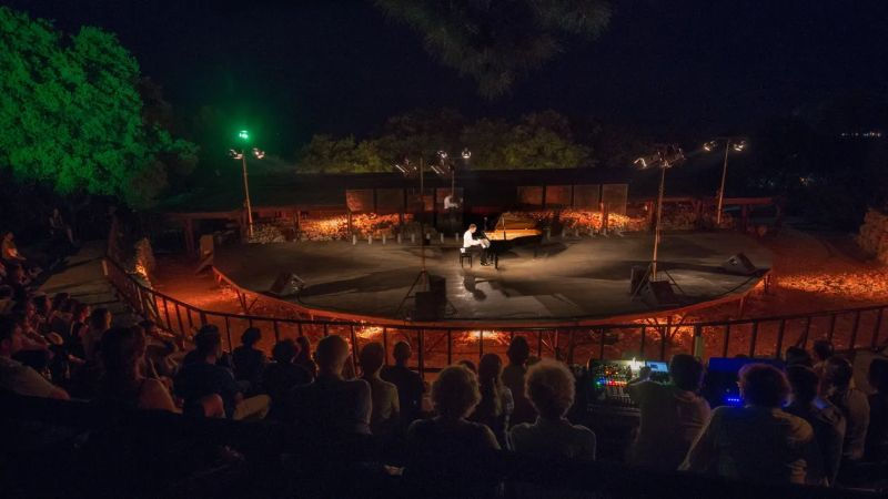 The ancient theatre of Pythagorion