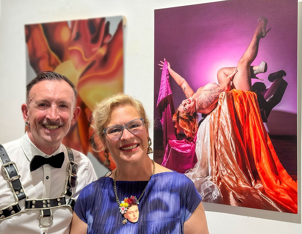 Chris Jepson with Mexican Ambassador to UK, Josefa Gonzalez-Blanco