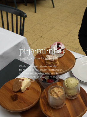 Portuguese Food Dictionary: Pijaminha