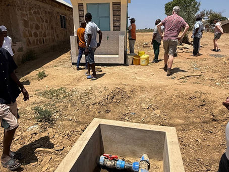 Het waterproject officieel geopend