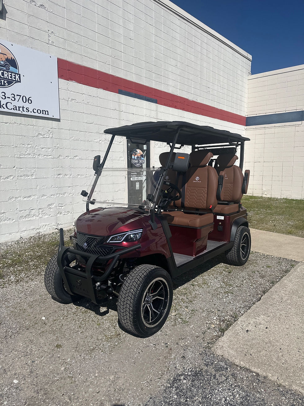 Thumbnail: #1101 - 2026 Majesty  72V Lithium 4 Passenger All Forward Facing (Wine) M4FF