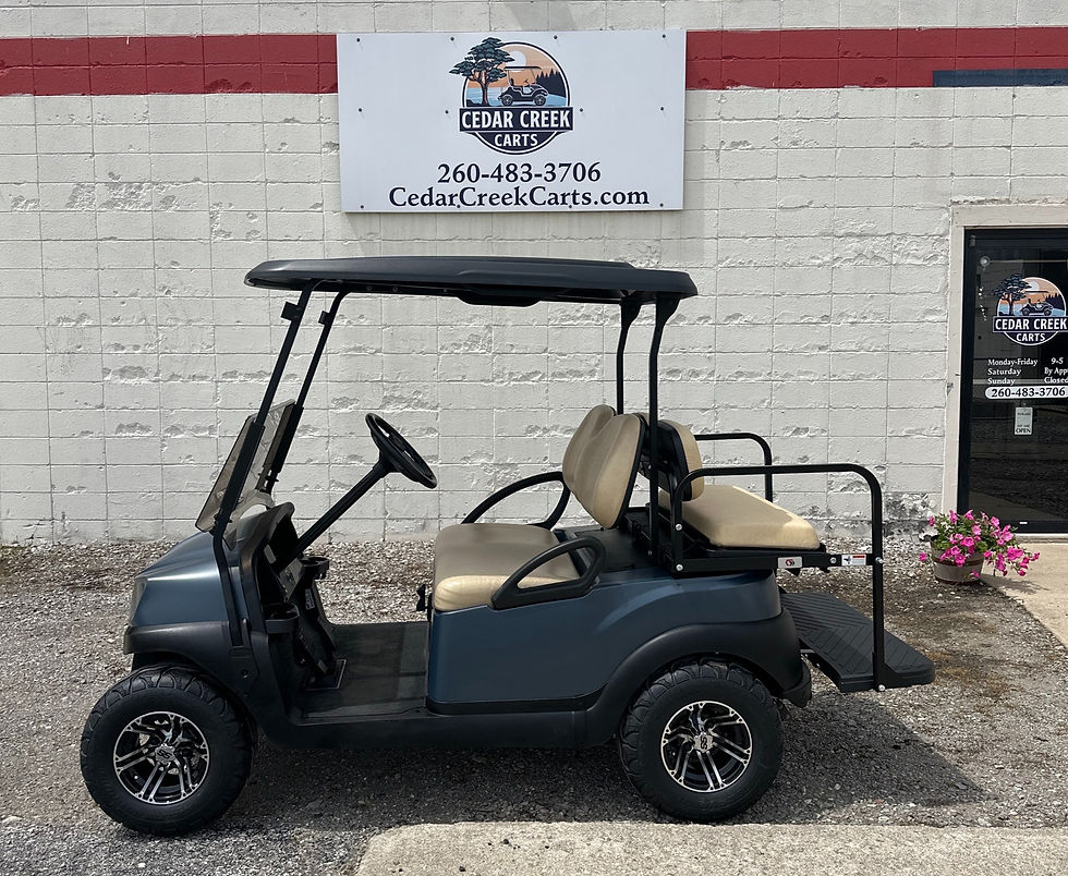 Thumbnail: #1094 - 2019 Club Car Tempo Gas EFI 4-Passenger (Thundercloud) CCTEFI