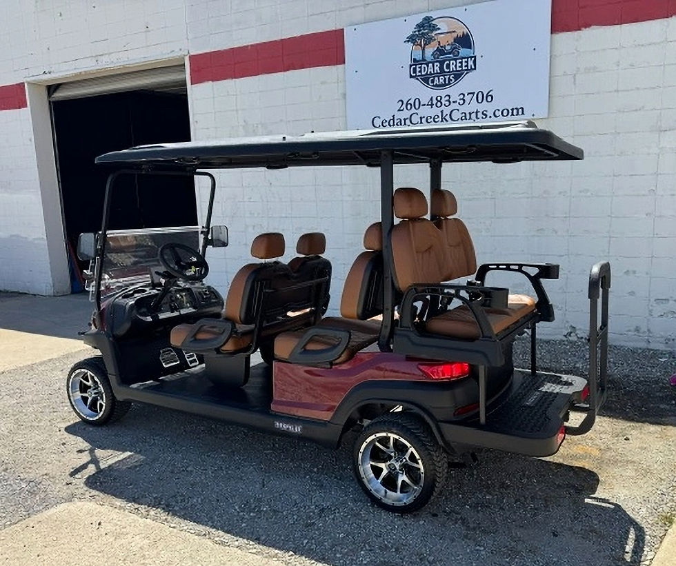Thumbnail: #1116 - 2026 Crown 6 Passenger 48V Lithium (Wine) C6