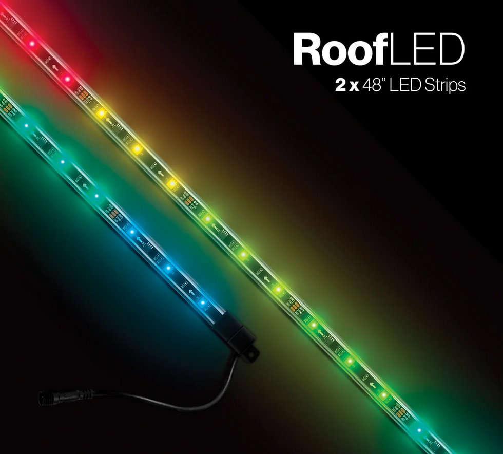 Thumbnail: Extreme Strips LED Lights for the roof of a Golf Cart