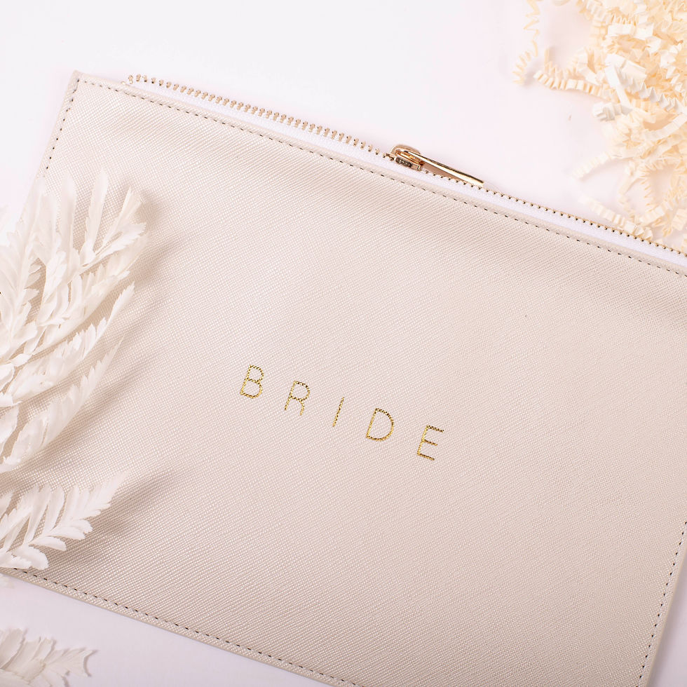 Bride to Be Wedding Pouch | Lola and dunelly